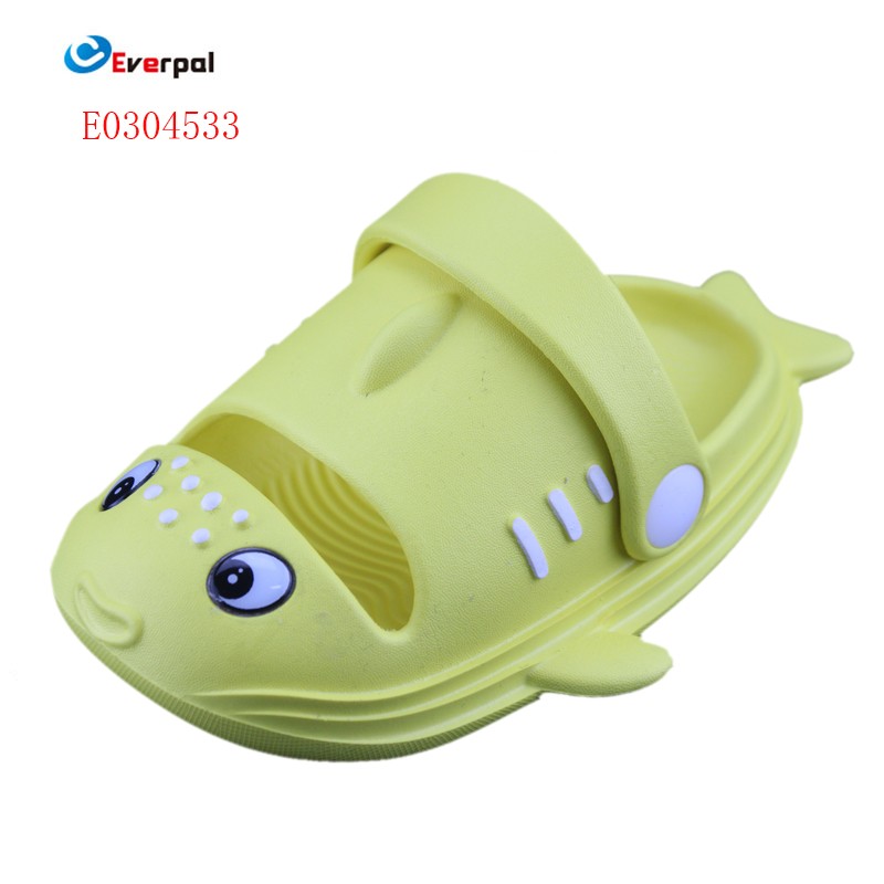 Детски чехли с тесни пръсти Fish Design